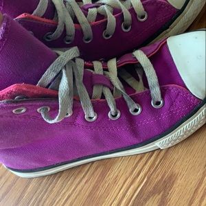 purple converse. reserved for a buyer